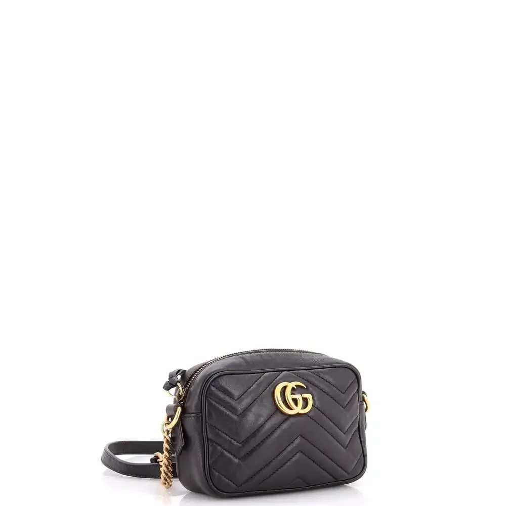 Gucci Gg Marmont Shoulder Bag Matelasse #233367G11B - Picture 2 of 8